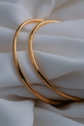 The Everyday Luxury Bangle Set in Radiant Gold Finish (Set of 2)